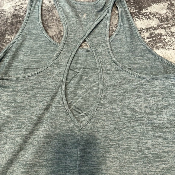 Under Armour Women's Heathered Gray Tank Top - Picture 2 of 3